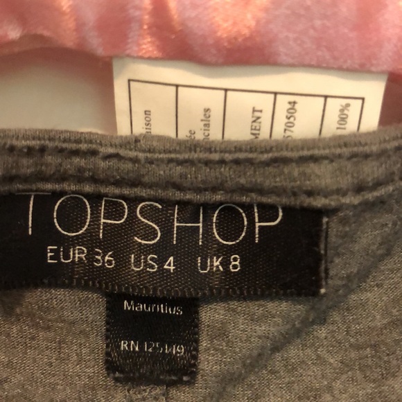 TopShop Grey Tshirt - Picture 2 of 6